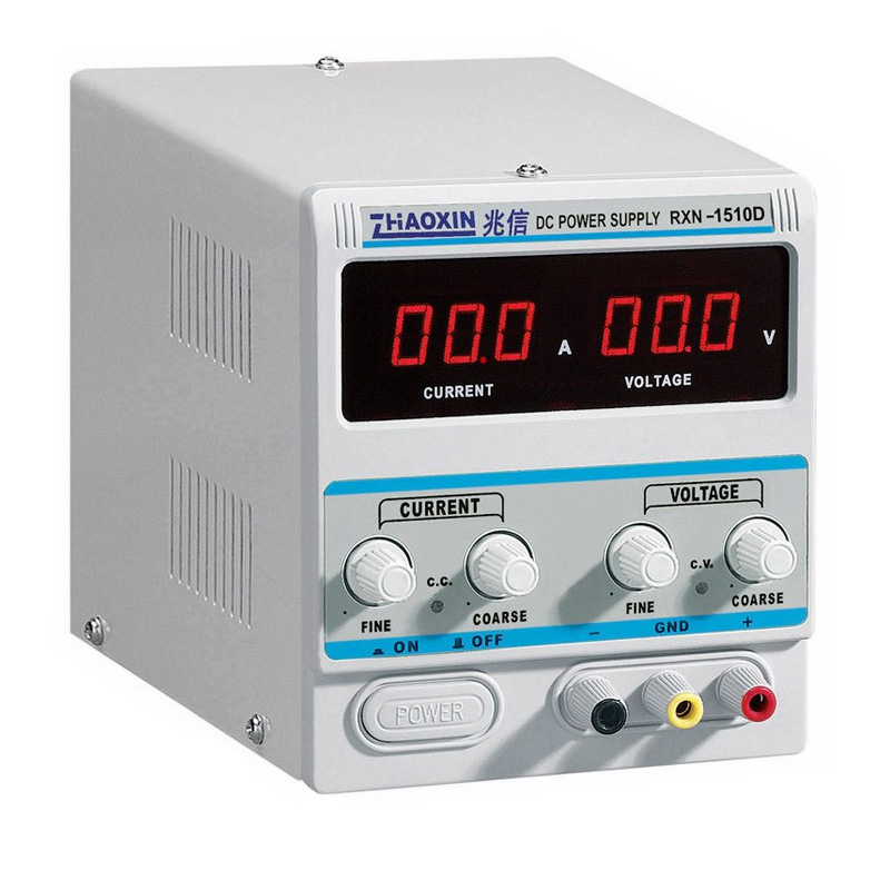 兆信稳压电源RXN1510D输出直流15V10A可调压线性稳压电源台恒压流