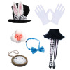 Amazon Resurrection Festival Velvet Rabbit Ear High Hat Set Easter Party Decoration Set Easter Party Hat