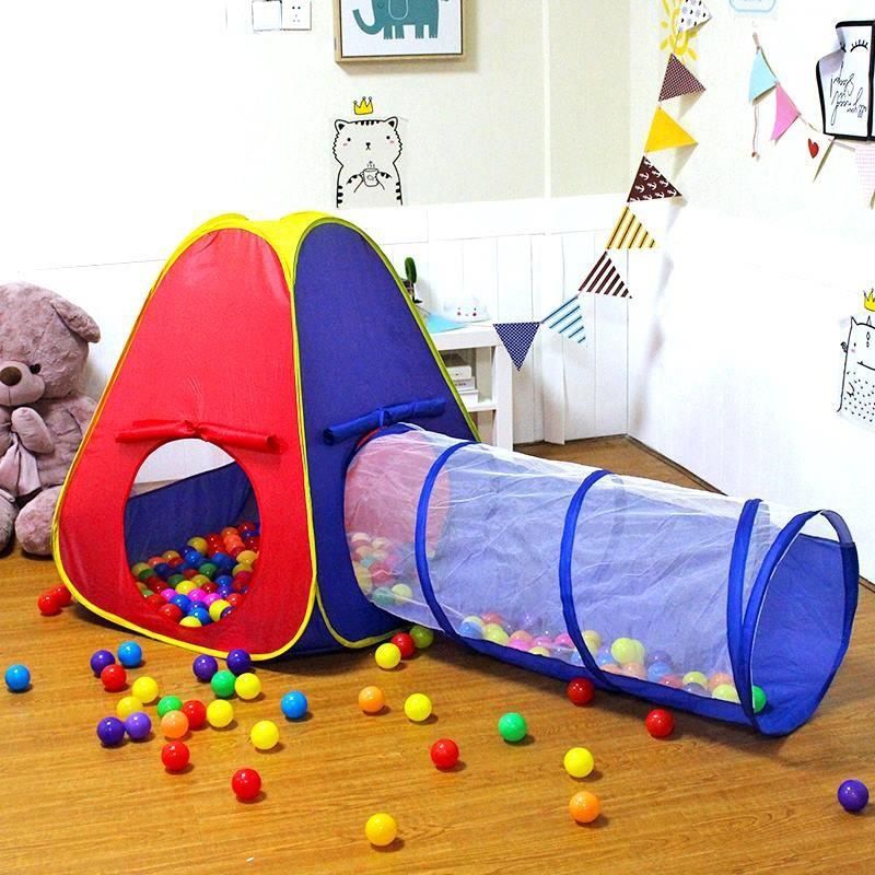 Children's toys indoor drilling hole outside activity supplies environmental protection climbing tube tent specially equipped with tunnel tube baby crawling Channel