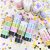 Graduation opening atmosphere Hand -holding small ceremony flower cylinder wedding wedding birthday party supplies spray cylinder handwriting gift tube