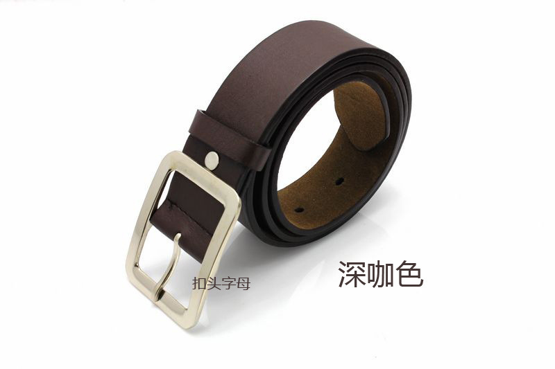 Cinturón PU para hombre – Hebilla tipo japonés – Accesorio casual coreano para jeans