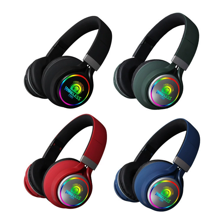 Новый Bluetooth-наушник с LED-подсветкой 110BT беспроводной спортивный гарнитура с двумя ушами, объемное звучание, универсальный