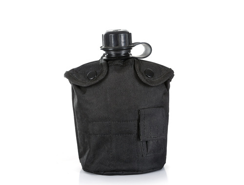 US large-capacity kettle outdoor camping survival camouflage kettle three-piece set men's and women's four-season sports kettle equipment