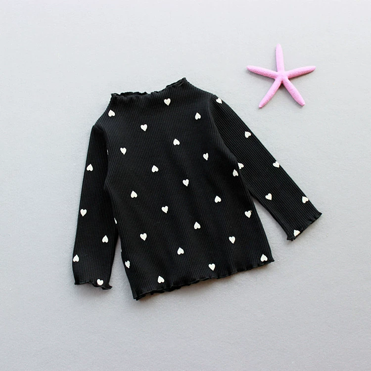 Autumn children's base body-friendly long-sleeve, children's clothing, Korean style