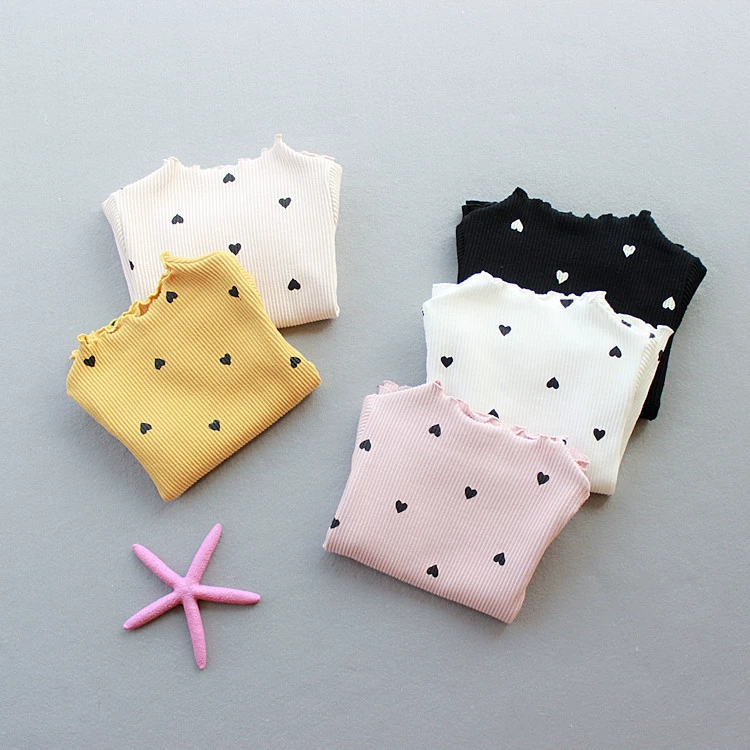 Autumn children's base body-friendly long-sleeve, children's clothing, Korean style