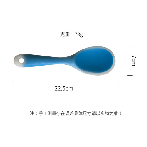 Factory silicone rice spoon rice cooker rice spoon food grade silicone rice spoon non stick silicone rice spoon wholesale