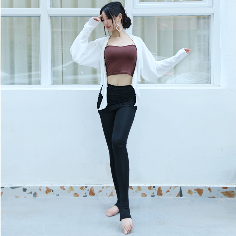 Belly Dance Practice Clothing 2020 New Suit Autumn and Winter Oriental Dance Clothing Women's Watch Performance Clothing Belly Covering