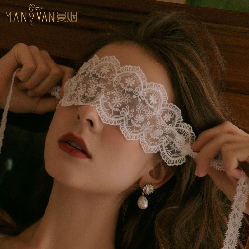 Manyan sexy underwear sexy lace perspective ribbon fairy eye mask sex accessories a generation of 9878
