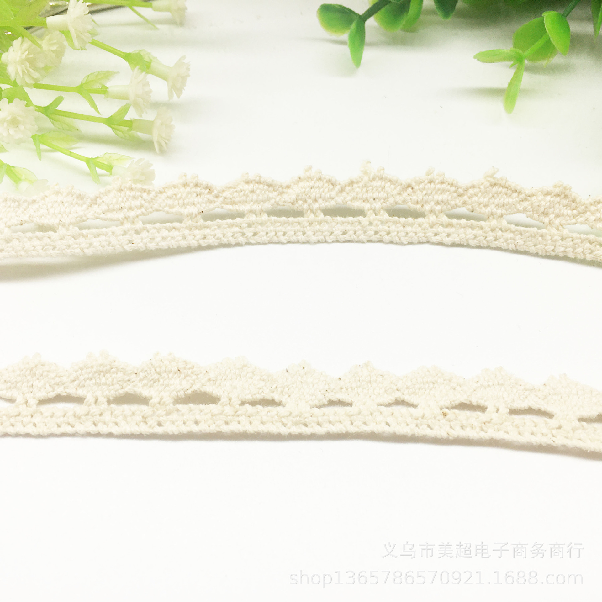 厂家直销1.5厘米棉线机织单边花边蕾丝 手工童装家纺发饰裙摆领口