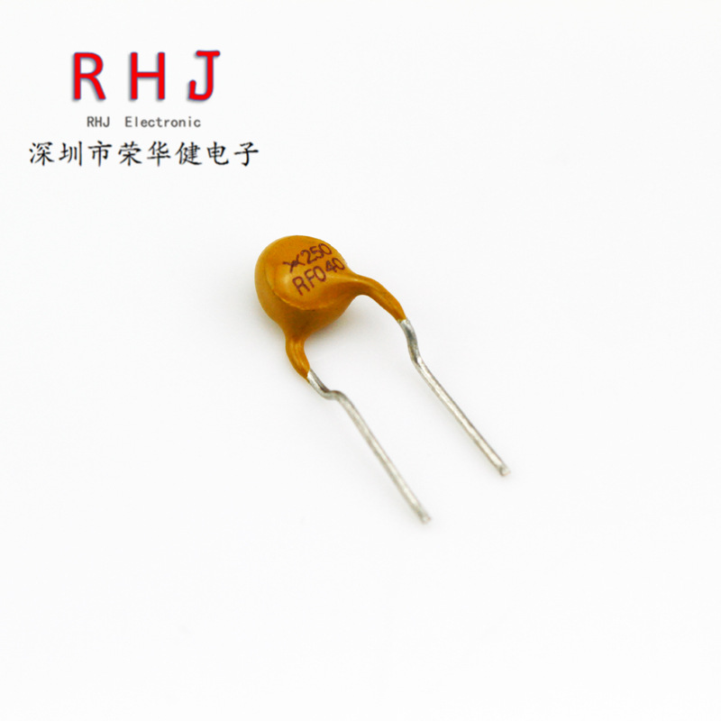 TRF250-040 40MA 0.04A 250V 插件自恢复保险丝 直插原装泰科TYCO
