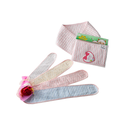 New summer elastic band Velcro confinement headscarf face wash makeup hairband striped headband confinement hat