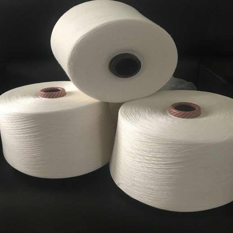 供应黏胶羊毛纱线30S/1 黏胶70羊毛30  本色筒子混纺纱 针织用纱