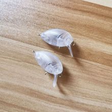 日系3g路亚饵摇滚小胖子胚体毛坯路亚鱼饵 DIY手工配色路亚饵本体