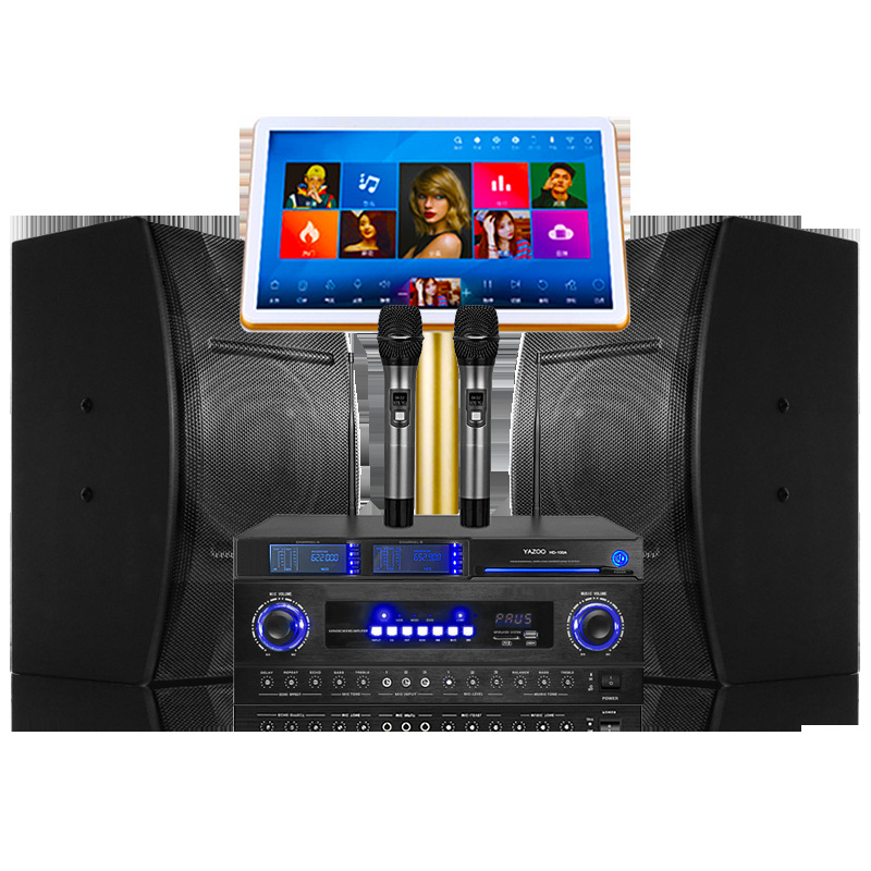 Fábrica al por mayor amplificador de audio home theater karaoke traje de audio profesional bar KTV traje de audio