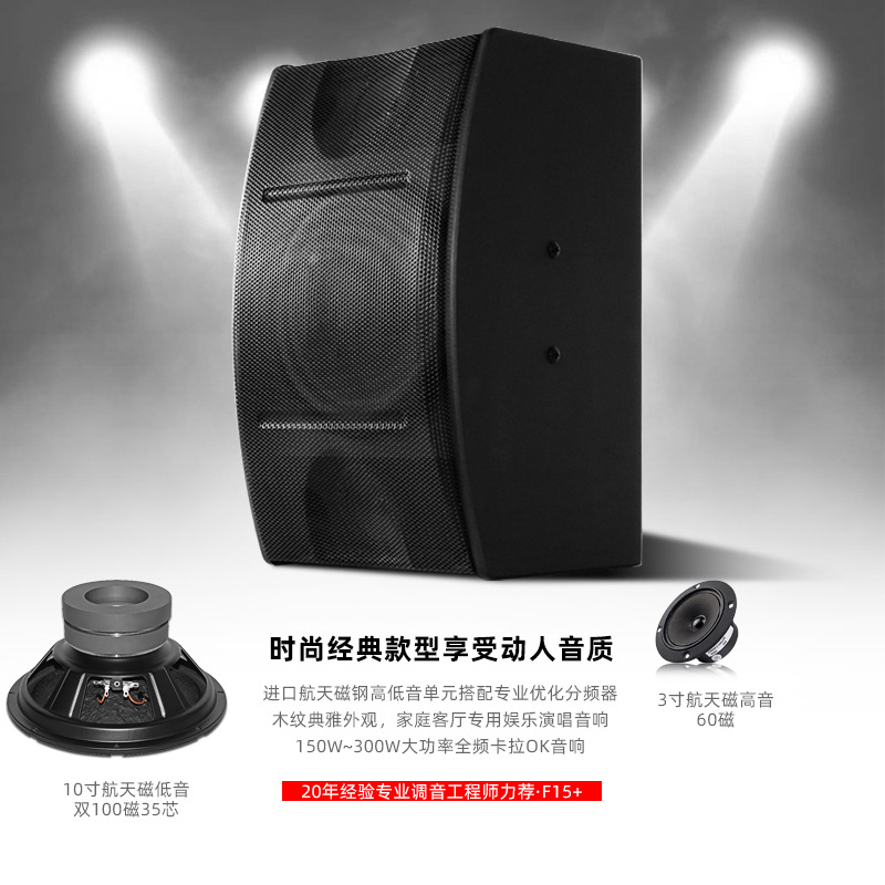 Fábrica al por mayor amplificador de audio home theater karaoke traje de audio profesional bar KTV traje de audio