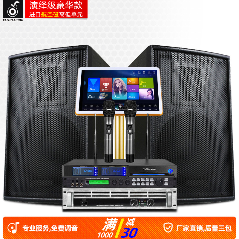 Directo de fábrica de 12 pulgadas de audio profesional traje de karaoke de la familia traje de audio bar KTV