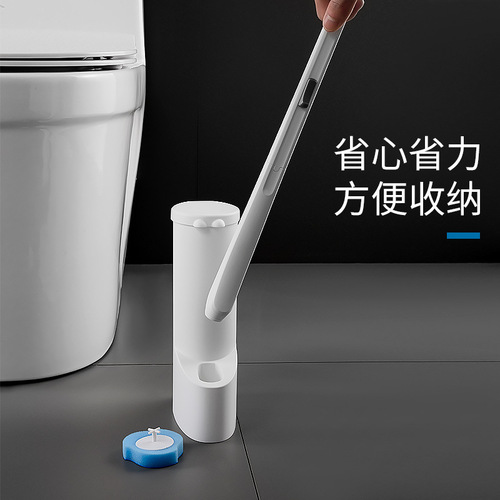 Disposable toilet brush toilet cleaning no dead ends cleaning test brush sponge toilet brush replacement head sponge replacement brush head
