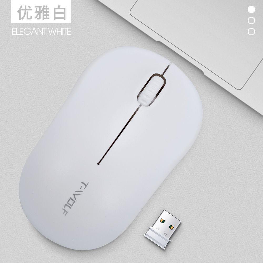 Ratón inalámbrico Lei Lang Q4 - Mini mouse para laptop/escritorio, accesorios de computadora transfronterizo