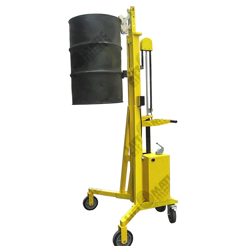汉利ERGO-E-H电动高起升升降夹酸手推车油桶钢桶搬运工具