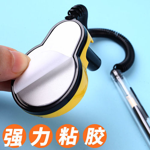 Deli desk pen with line fixed signature hotel bank front desk desktop base water pen office gel pen