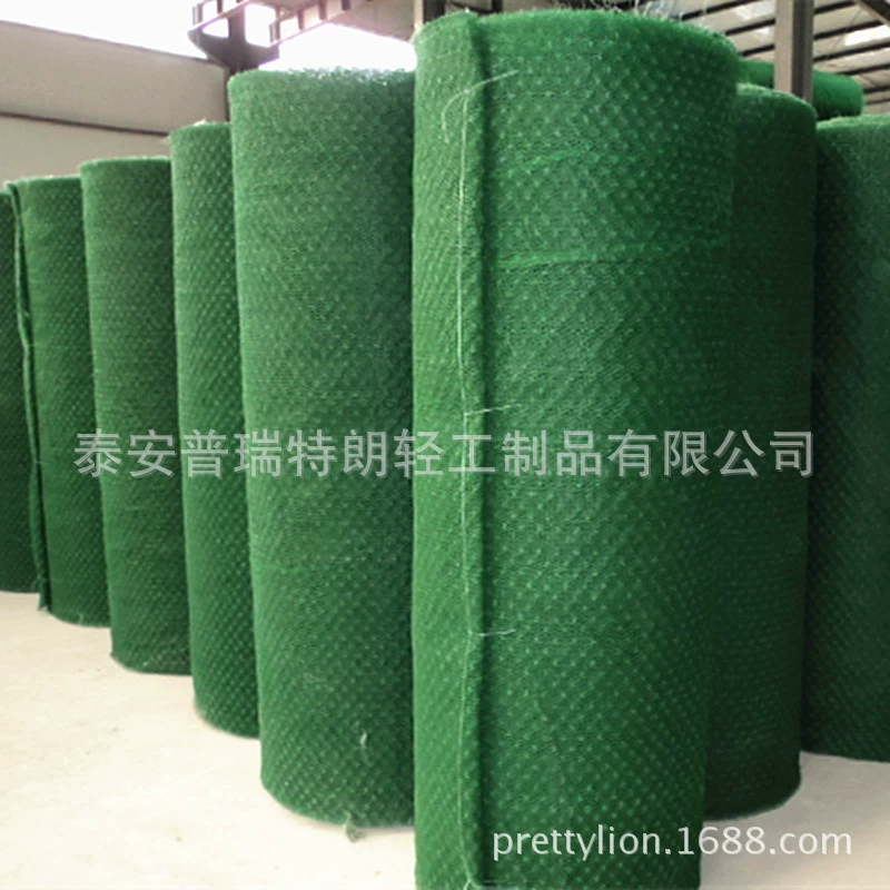 Прямые продажи с фабрики поставки озеленения наклона кромок, трехмерного геотеклянного сетчатого коврика, трехмерного сетчатого коврика, пластиковой трехмерной сетки для посадки пододеяльников.