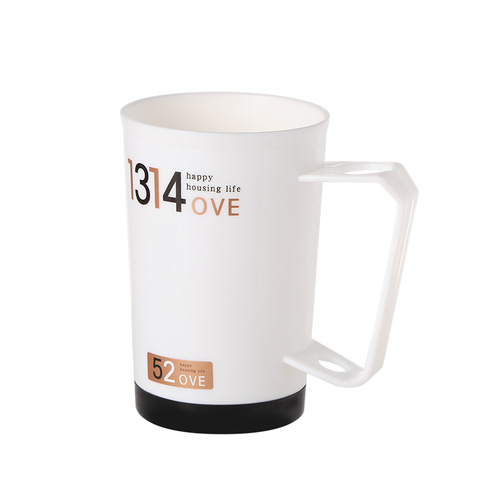 Huisi thickened mug wash cup water cup plastic toothbrush cup dental cylinder home couple mouthwash cup brushing cup