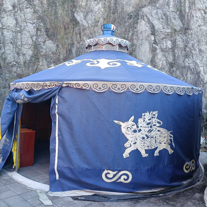 帐篷户外农家乐烧烤餐饮 保暖摆摊折叠夜市餐饮帐篷酒店酒席帐篷