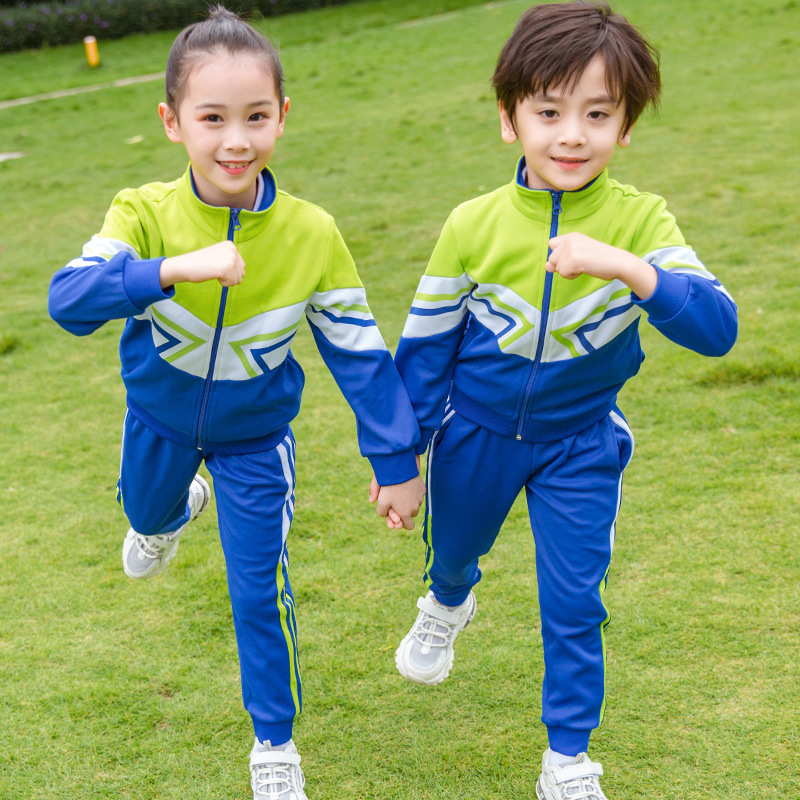 Uniforme escolar para estudiantes de primaria traje de primavera y otoño ropa maestro ropa para niños ropa de clase deportiva otoño jardín de infantes Ropa de jardín traje de dos piezas