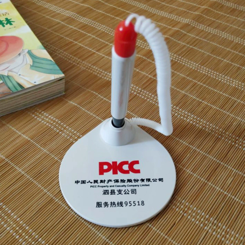 Plastic table rollerball pen, protective telephone, clips included, wholesale