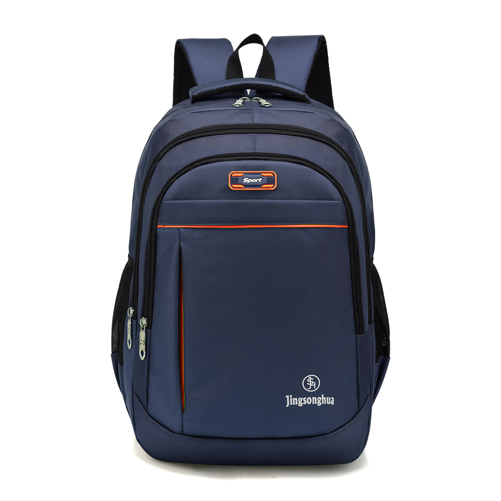 Casual estilo coreano negocio mochila de gran capacidad estudiante mochila nueva nylon aire cojín Correa mochila