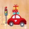 Gift box car street light two-piece set (retail price 2.85 yuan)