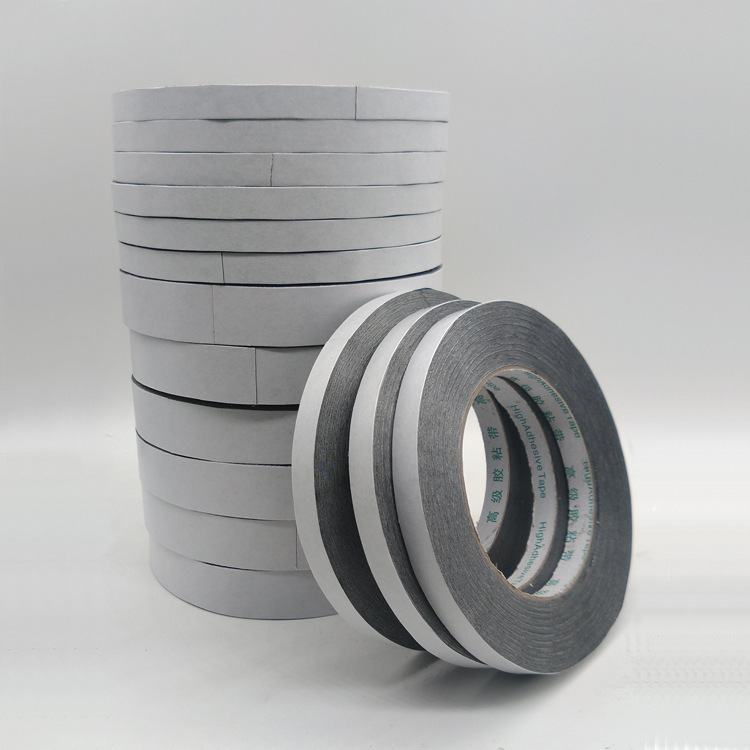 Black Double-Sided Tape, No Primer Needed, for Exterior Wall Partitioning, Real Stone Paint, Imitation Brick Adhesive Strip, High-Adhesion Double-Sided Tape, Oil-Based Adhesive