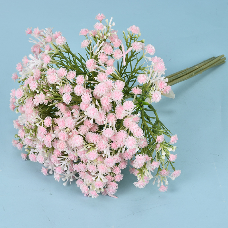 Artificial mango ramo estrellado ramo de flores de plástico boda accesorios de fotografía decoración del hogar flor falsa fábrica al por mayor