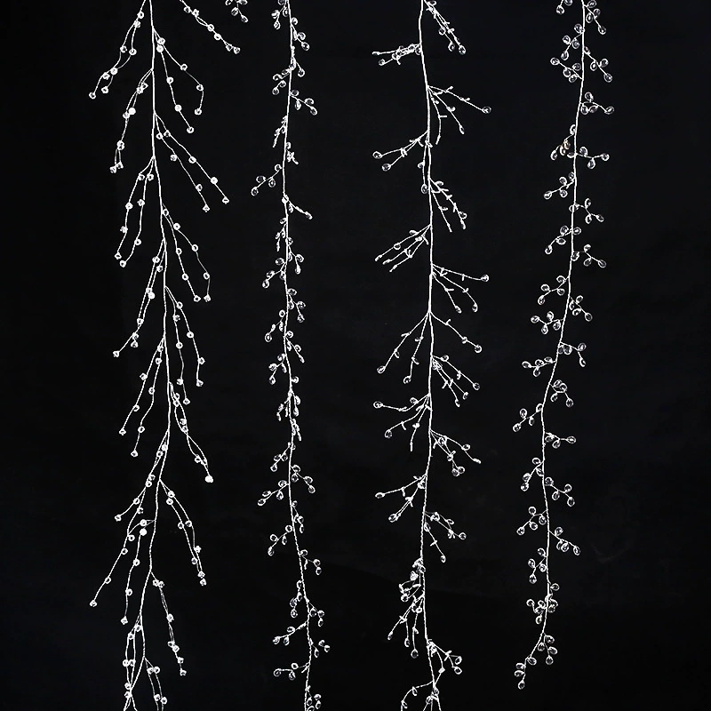 Акриловая Капля воды Свадебные украшения хрустальная лампа гирлянда украшения аксессуары акриловая ротанговая нить оптом