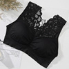 Lace wireless bra, tube top, protective underware, underwear, plus size, beautiful back