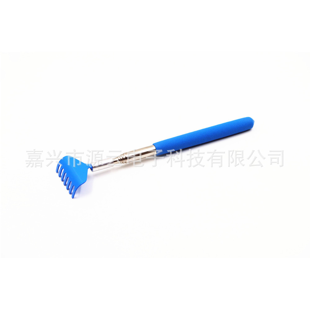 Ajustable Logo de alta calidad Acero inoxidable telescópica scratcher ancianos feliz no pidiendo a la gente cosquillas masaje herramienta