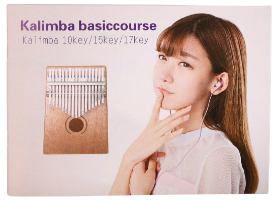 Kalimba pulgar piano metralla carinba accesorios clave tuning martillo bolsa de tela manual madera almohada música puntuación