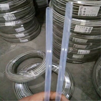 Manufactor Supplying Injection molding machine Stainless steel weave Teflon Tubing 3/8 [1 m]Pressure tubing
