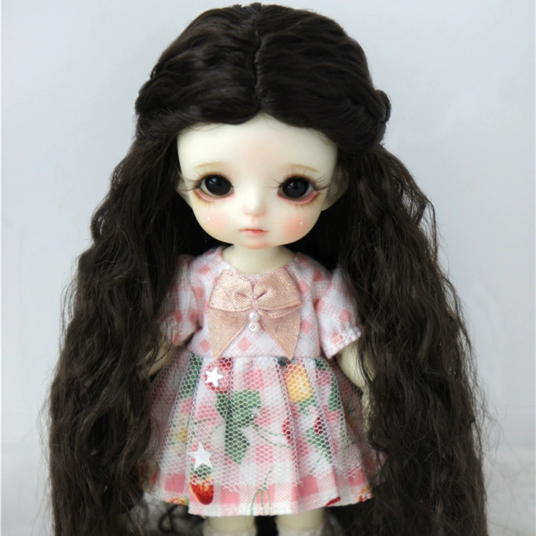 Juyusu BJD Ceramics OB11 Кукла парики Малайзии Мао разделены на корейские мгновенные лагерные кудри (JD119)