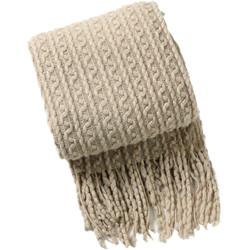 Sofa blanket knitted blanket Nordic sofa towel cover tassel wool blanket air conditioning blanket nap blanket bedside blanket