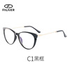 Retro glasses, lens, suitable for import, European style, cat's eye, optics