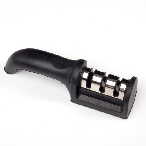 Knife sharpener, whetstone, whetstone, manual knife sharpener, household knife sharpener, three-stage knife sharpener