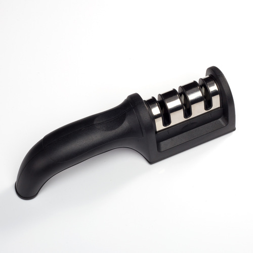 Knife sharpener, whetstone, whetstone, manual knife sharpener, household knife sharpener, three-stage knife sharpener