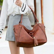 外贸包包女2024新款欧美复古流苏包托特包单肩斜挎包厂家批发