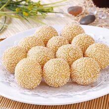 三全芝麻球 豆沙馅芝麻球 260克12个20袋/箱 油炸小吃豆沙芝麻球