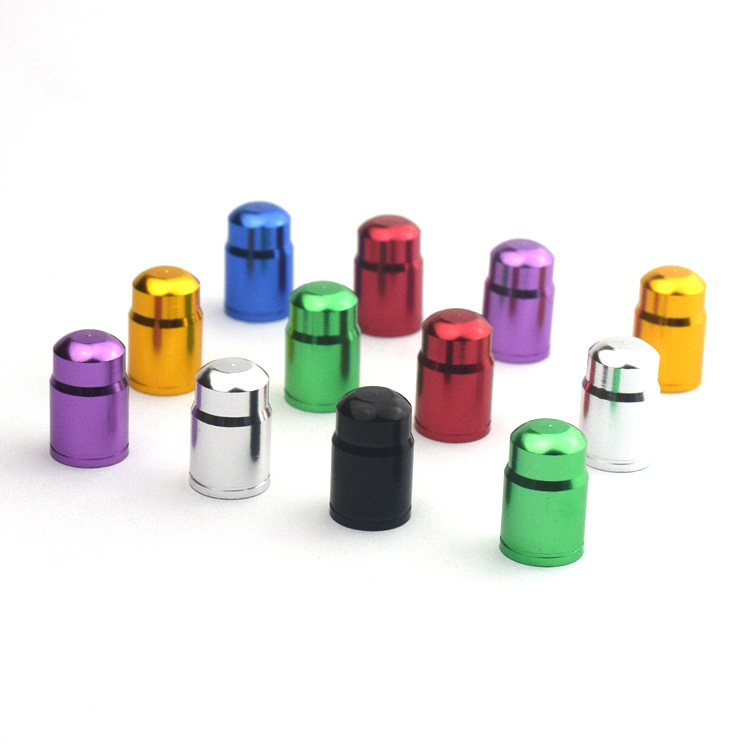 Spot aluminum alloy car valve cap car cap core tire personalized modified mouth cover Spot aluminum alloy car valve cap car cap core tire personalized modified mouth cover