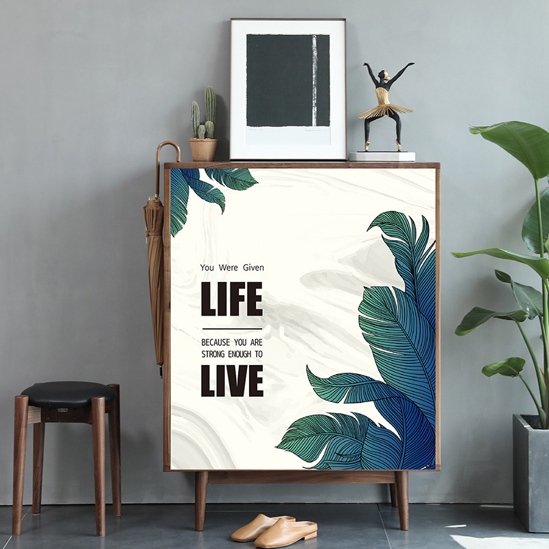 Gabinete de tela que cubre la cortina Velcro autoadhesivo gabinete de zapatos que cubre la cortina fea sin perforaciones armario sundries gabinete puerta cortina hogar