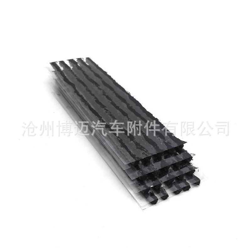 Автомобиль быстрый ремонт шин Резиновая полоса мотоцикл электромобиль вакуумная шина холодный ремонт Резиновая полоса говяжье сухожилие полоса черный 200*6 мм