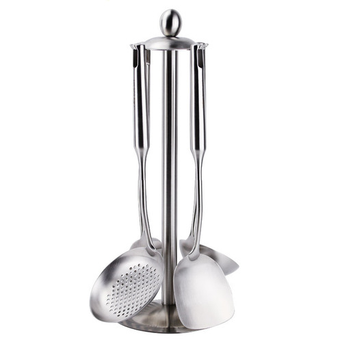 304 stainless steel spatula, frying spatula, soup spoon, cooking shovel, household kitchen cooking spoon, colander, kitchen utensil set