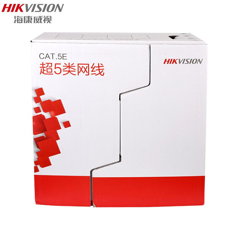 Hikvision Network Cable 8 Unshielded Twisted Pair Network Cable Transmission Ds-1Ln5E-S/E Gigabit Flame Retardant Hikvision Network Cable 8 Unshielded Twisted Pair Network Cable Transmission Ds-1Ln5E-S/E Gigabit Flame Retardant